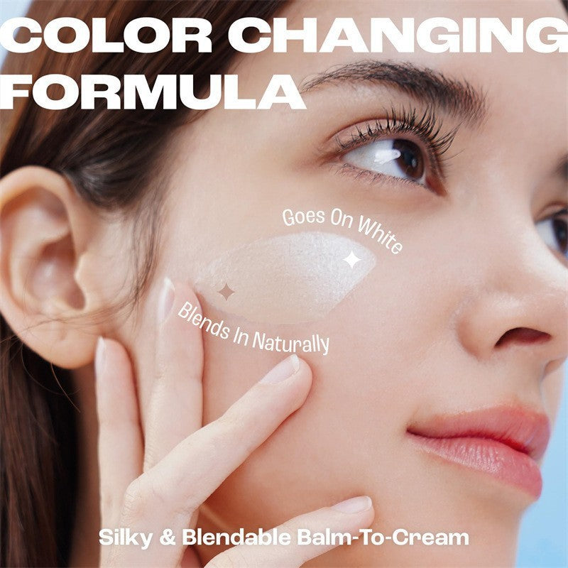 Premium Cover Cream Stick V Foundation Removable Brush