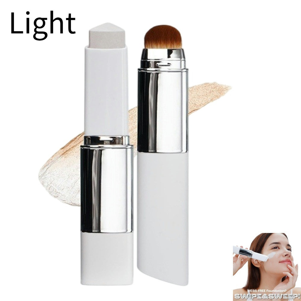 Premium Cover Cream Stick V Foundation Removable Brush