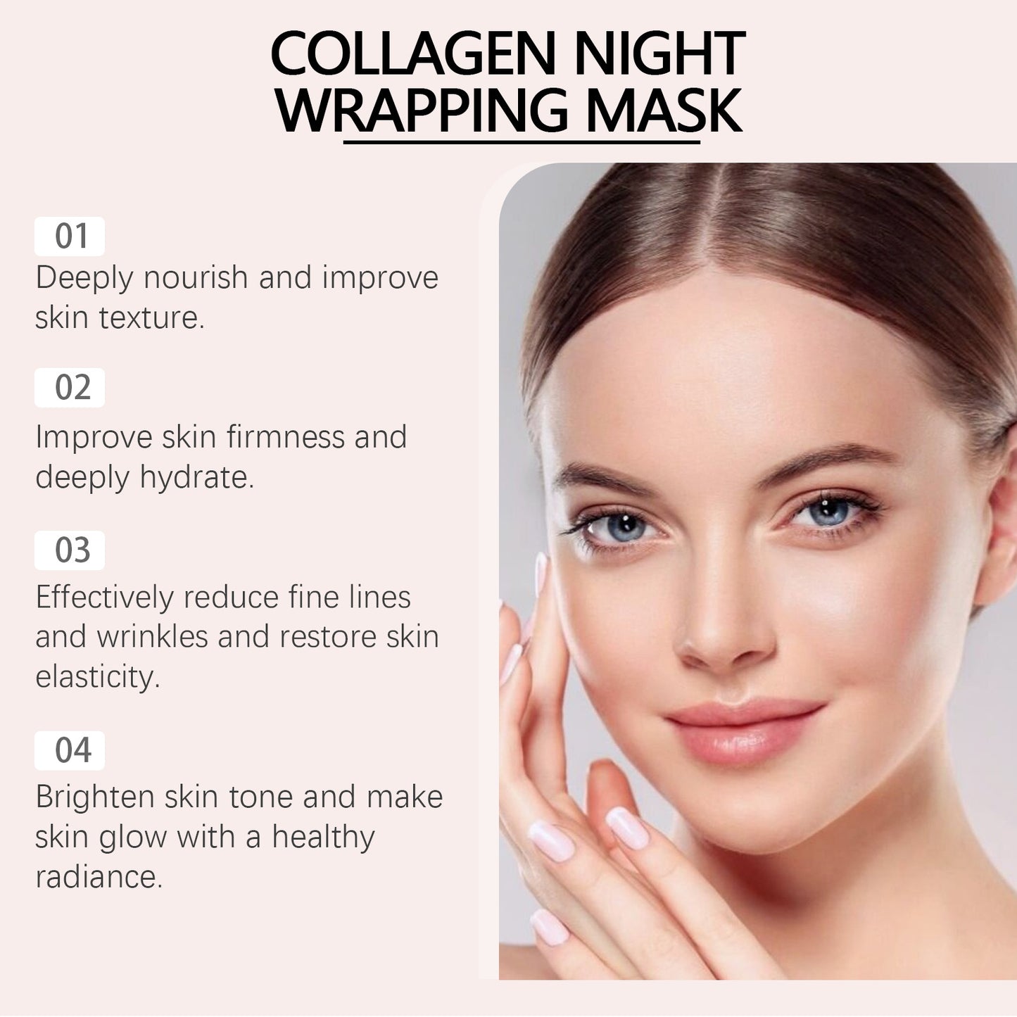 Collagen Peeling Tearing Mask Moisturizing And Hydrating