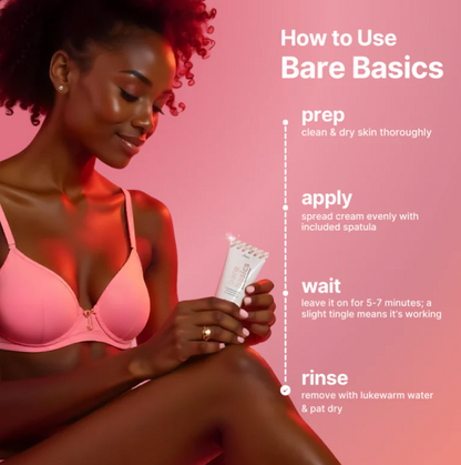 Bare Basics No Shave Hair Removal Cream