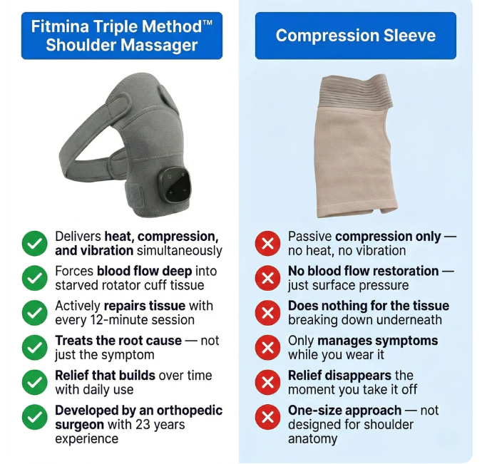 Fitmina Triple Method Shoulder Massager