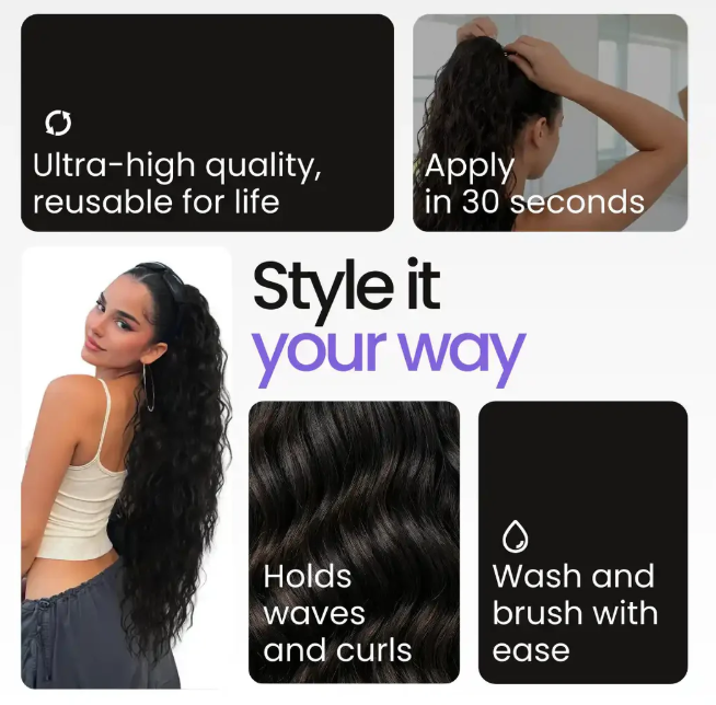 Ponytail Hair Extension