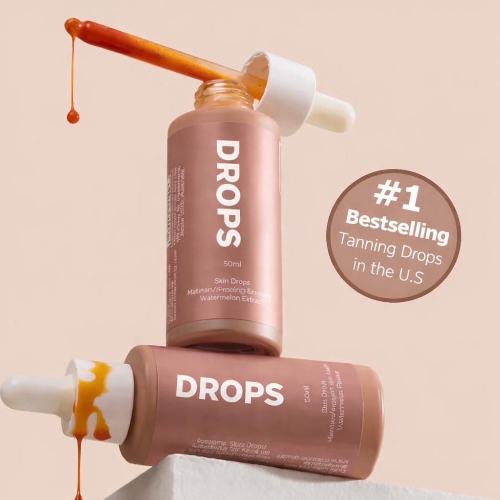 "DROPS" sunless tanning