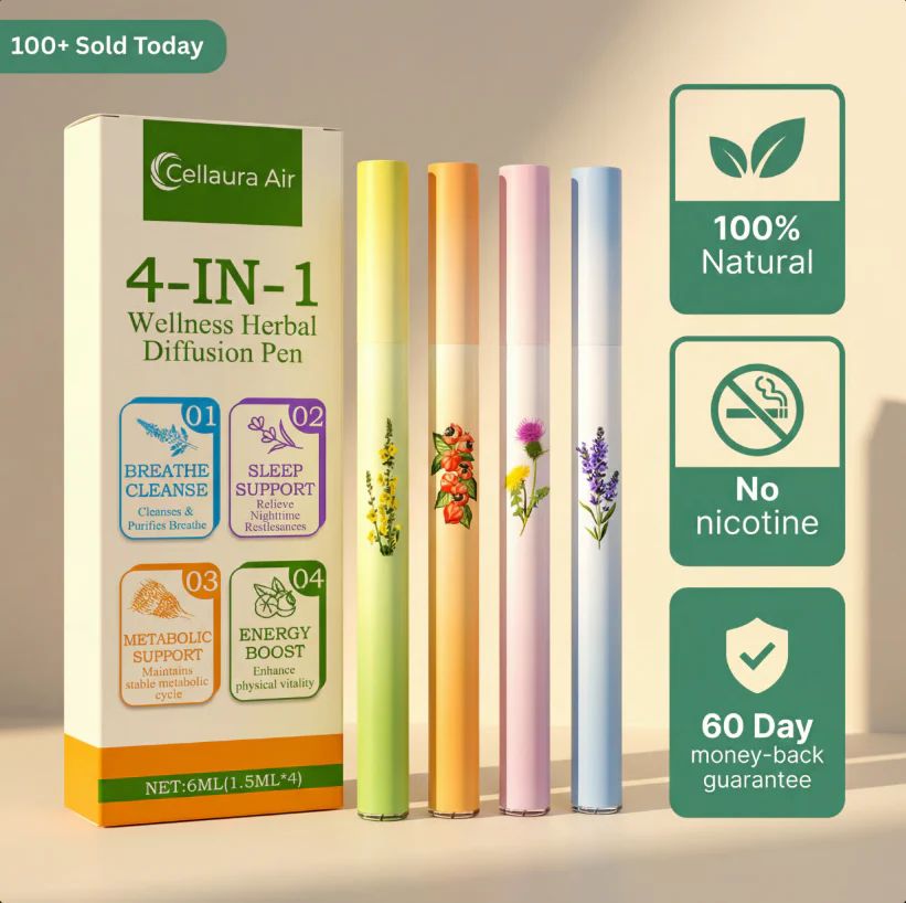 Cellaura Air - 4 Different Flavors - Variety Pack