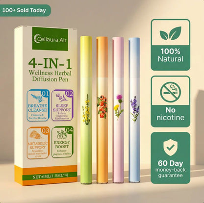 Cellaura Air - 4 Different Flavors - Variety Pack