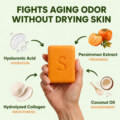 Deodorizing Persimmon Soap
