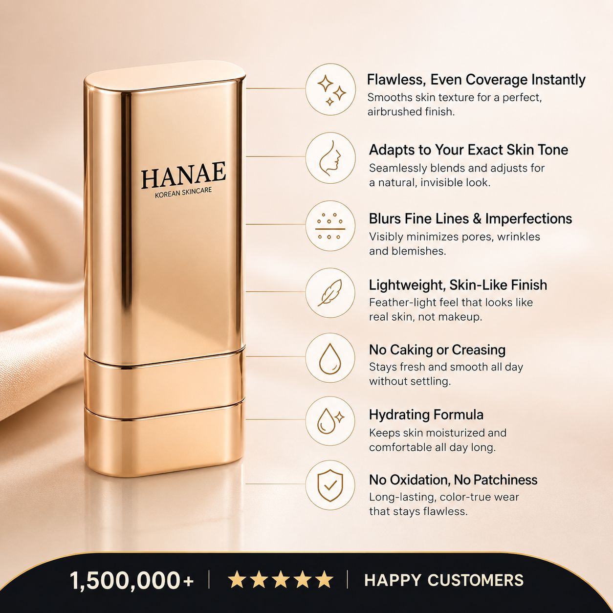 Korean Dual-Ended Foundation Stick